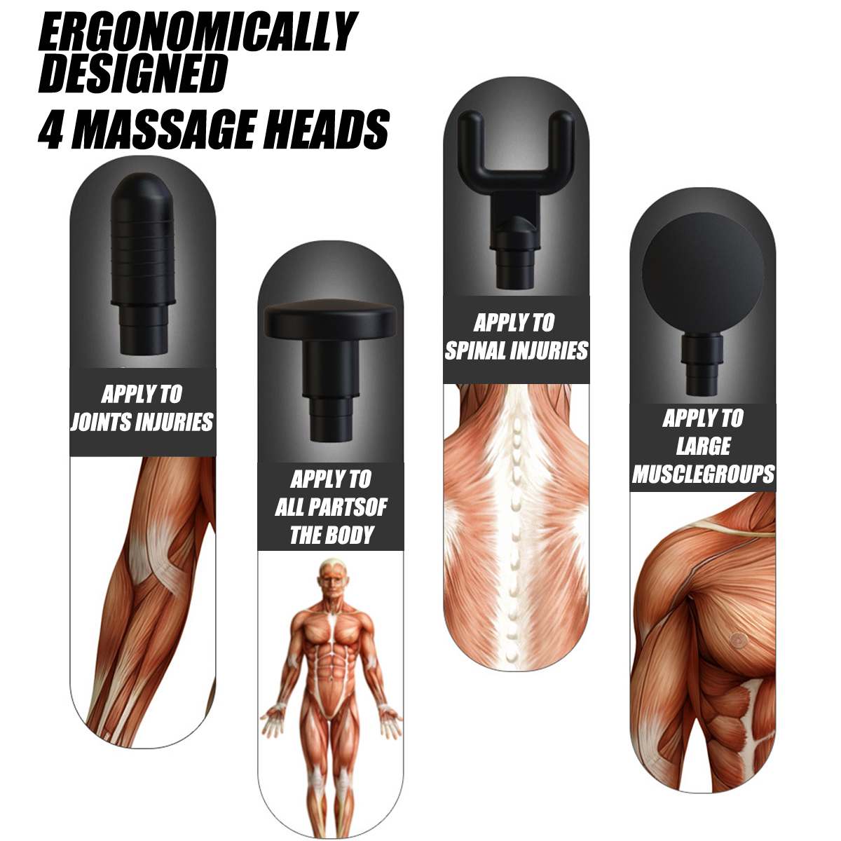 GadgetPik | Body Muscle Massager Electric Vibrating Therapy Guns
